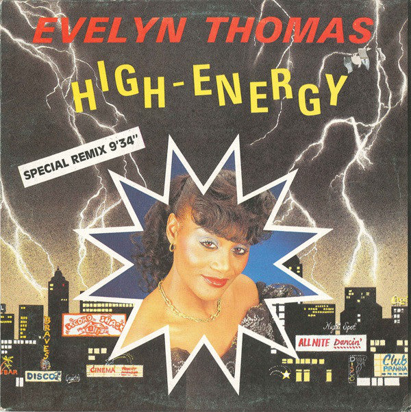 Evelyn Thomas : High-Energy (Special Remix) (12")
