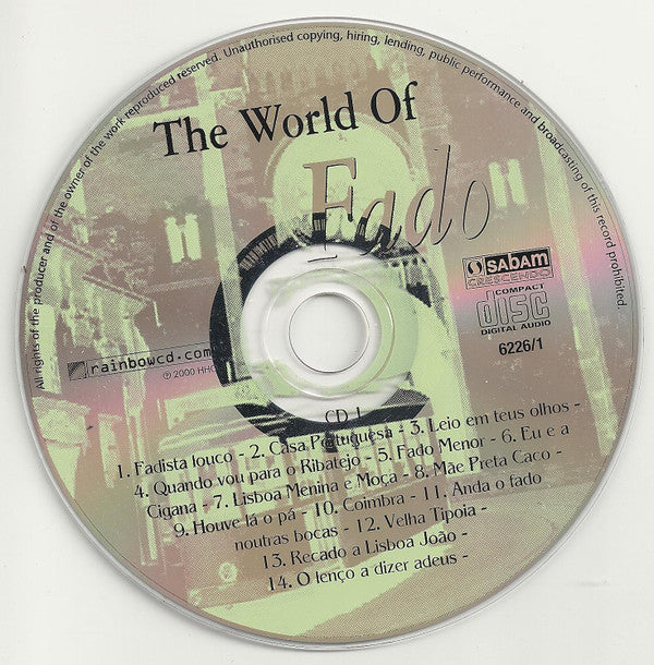 Unknown Artist : The World Of Fado (2xCD, Comp)