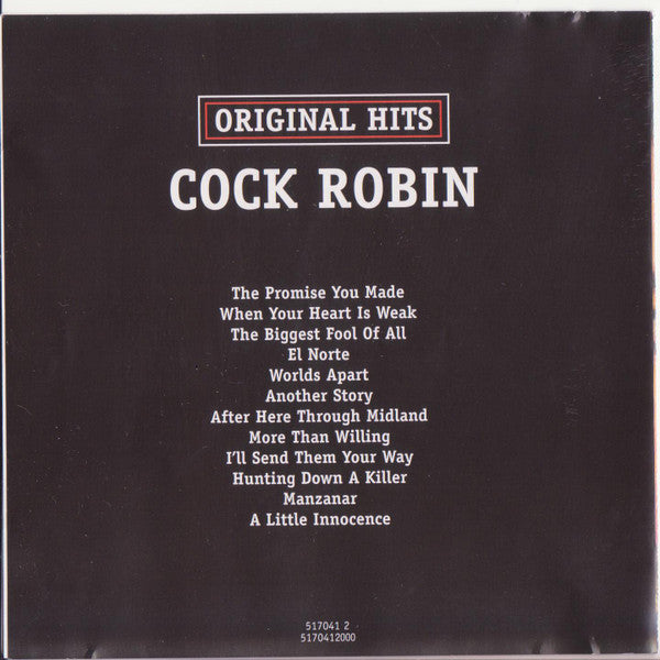 Cock Robin : Original Hits (CD, Comp)