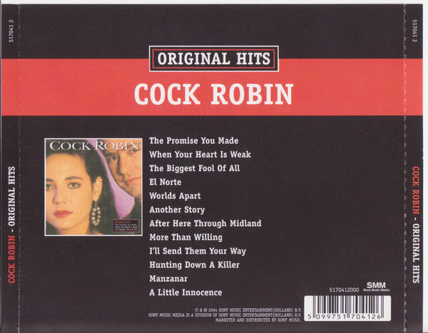 Cock Robin : Original Hits (CD, Comp)