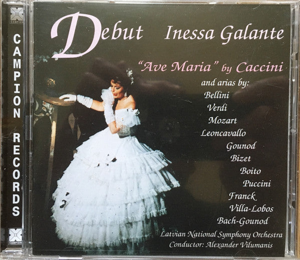 Inese Galante : Debut (CD, Album)