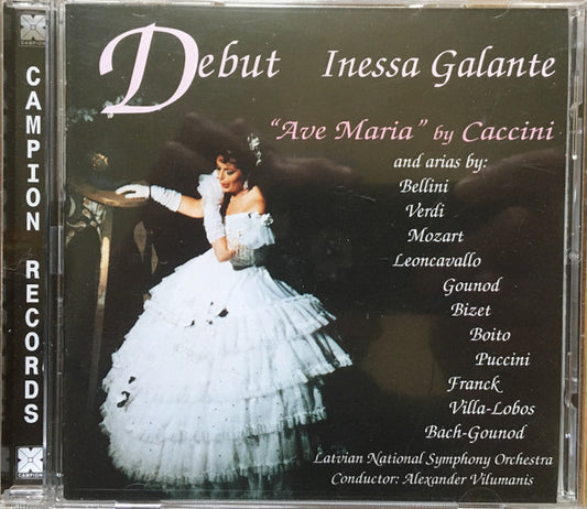 Inese Galante : Debut (CD, Album)