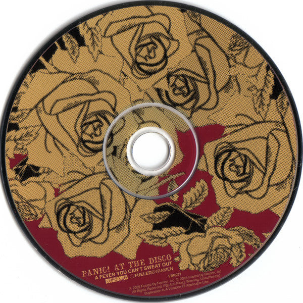 Panic! At The Disco : A Fever You Can't Sweat Out (CD, Album)