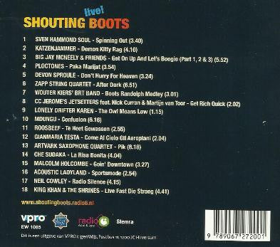 Various : Shouting Boots Live! (CD)