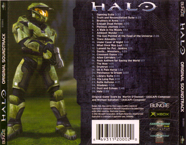 Martin O'Donnell And Michael Salvatori : Halo Original Soundtrack (CD, Album + DVD)