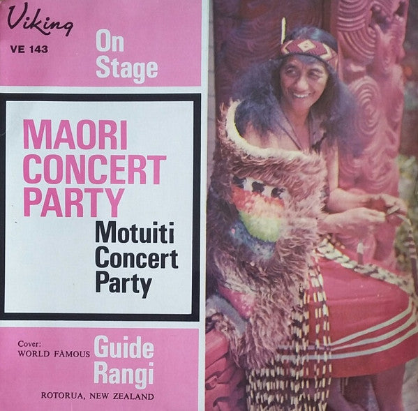 The Motuiti Concert Party : Maori Concert Party (7", EP, Mono)