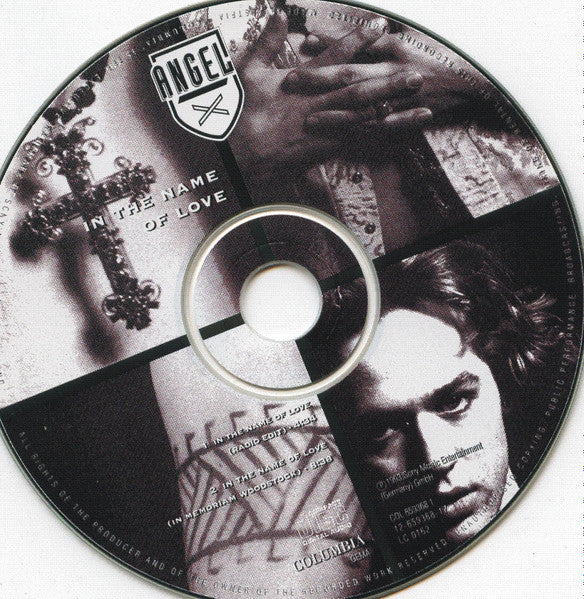 Angel X (3) : In The Name Of Love (CD, Single, Car)
