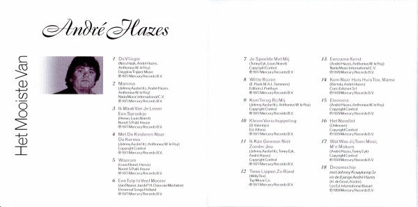 André Hazes : Het Mooiste Van (CD, Comp)