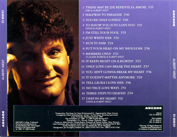 Albert West : 25 Jaar (CD, Album)