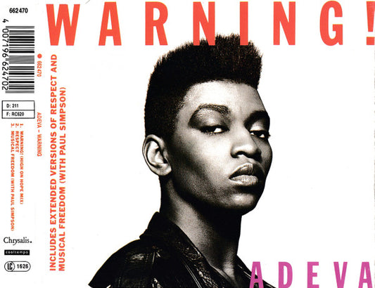Adeva : Warning! (CD, Single)