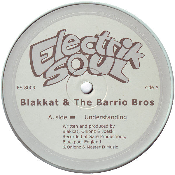 Blakkat & Barrio Brothers : Understanding (12", S/Sided, Ice)