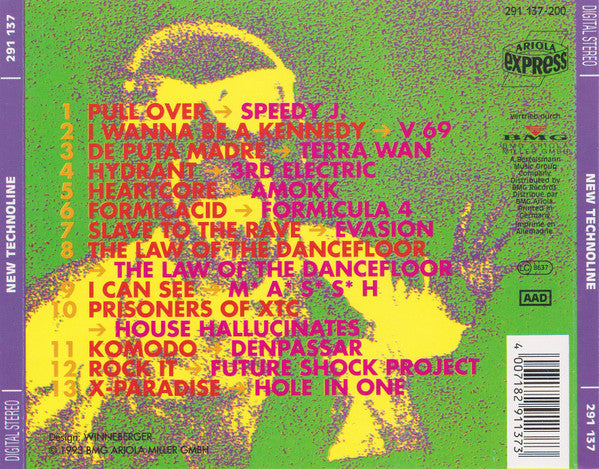 Various : New Technoline (CD, Comp)