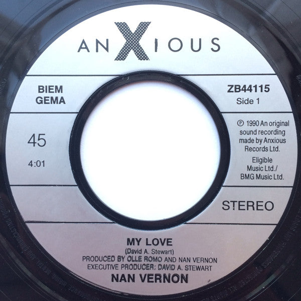 Nan Vernon : My Love (7", Single)