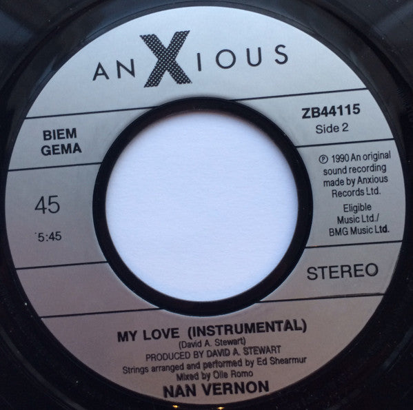 Nan Vernon : My Love (7", Single)