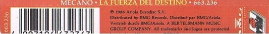 Mecano : La Fuerza Del Destino (CD, Maxi)
