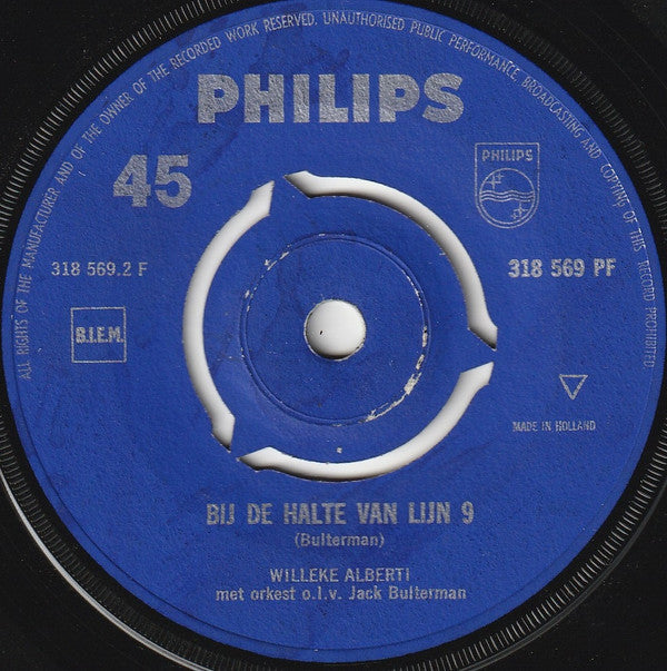 Willeke Alberti : Toch Ben Ik Dol Op Jou (7", Single, Mono)
