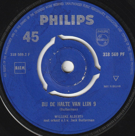 Willeke Alberti : Toch Ben Ik Dol Op Jou (7", Single, Mono)