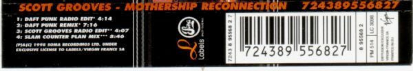 Scott Grooves Featuring Parliament / Funkadelic : Mothership Reconnection (Daft Punk Remix) (CD, Single)