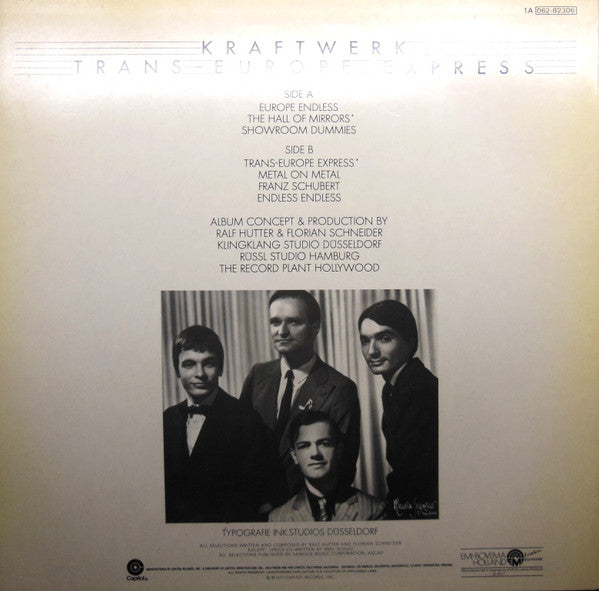 Kraftwerk : Trans Europe Express (LP, Album, MP, RE)