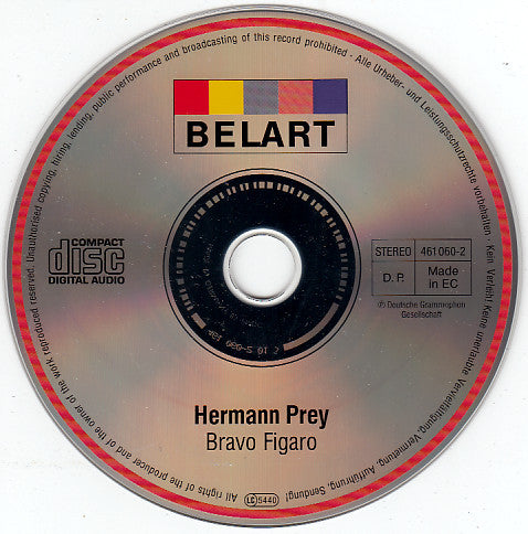Hermann Prey : Bravo Figaro (CD, Comp)