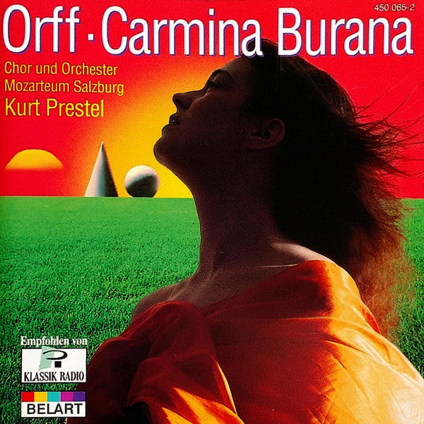 Carl Orff, Der Mozarteumchor Salzburg Und Das Mozarteum Orchester Salzburg : Carmina Burana (CD, Album)