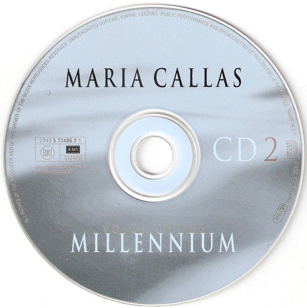 Maria Callas : Voice Of The Millennium (3xCD, Comp)
