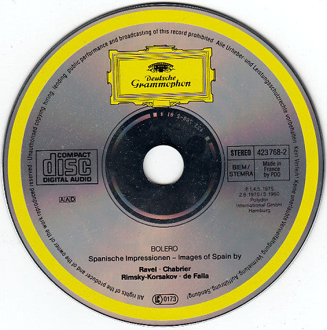 Various : Bolero (Spanische Impressionen) (CD, Comp)