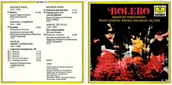 Various : Bolero (Spanische Impressionen) (CD, Comp)
