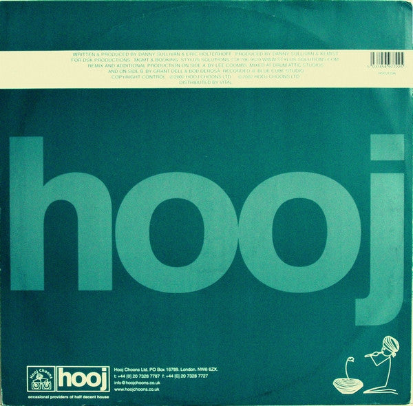 Danny Sullivan And Kemist : Snake Charmer  (12", 2/2)