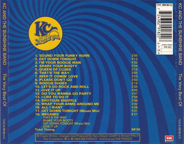 KC & The Sunshine Band : The Very Best Of (CD, Comp)