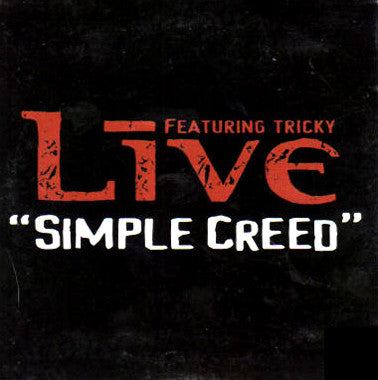 Live Featuring Tricky : Simple Creed (CD, Single)