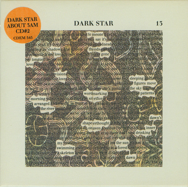 Dark Star (3) : About 3am (CD, Single, CD2)