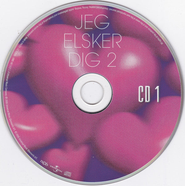 Various : Jeg Elsker Dig 2 - Alle Tiders Danske Ballader (2xCD, Comp)