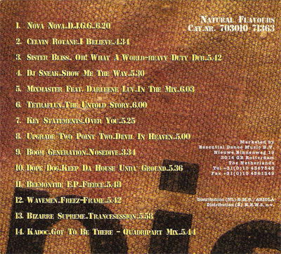 Various : Natural Flavours (CD, Comp, Mixed)