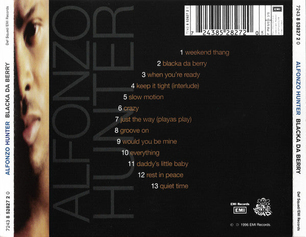 Alfonzo Hunter : Blacka Da Berry (CD, Album)