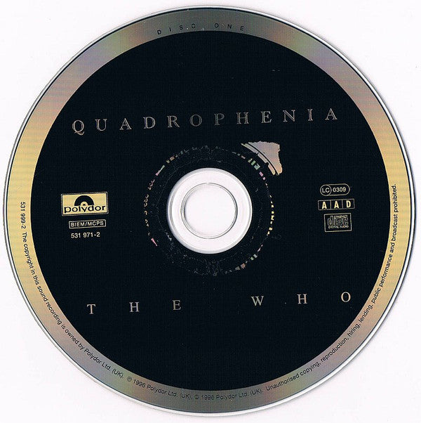 The Who : Quadrophenia (2xCD, Album, RE, RM)