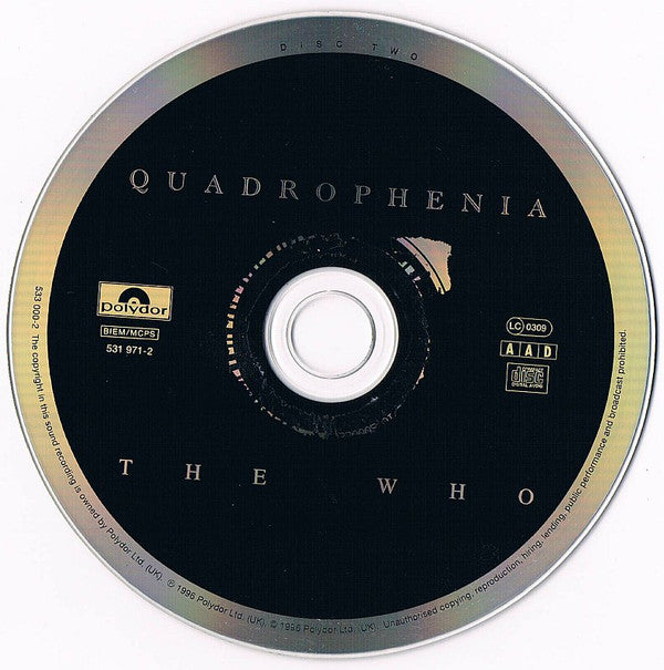 The Who : Quadrophenia (2xCD, Album, RE, RM)