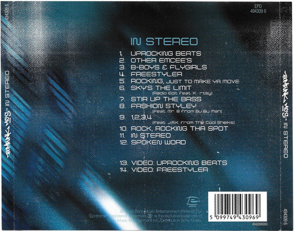 Bomfunk MC's : In Stereo (CD, Album, Enh)