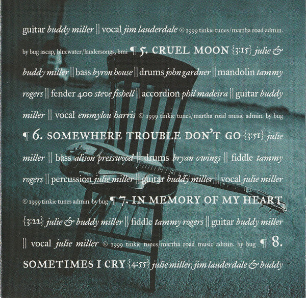 Buddy Miller : Cruel Moon (CD, Album)