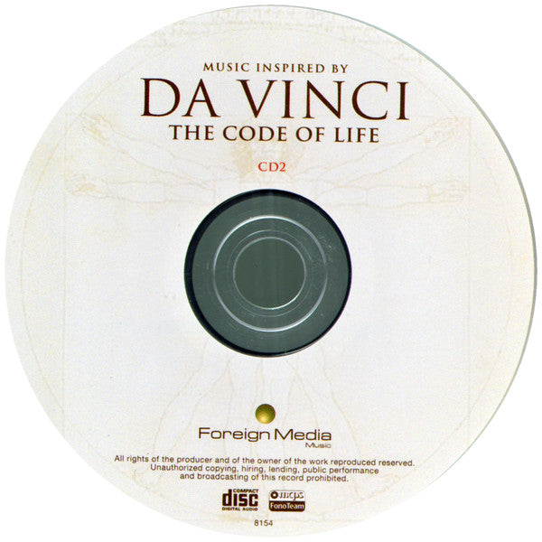 Various : Da Vinci The Code Of Life (2xCD, Comp)