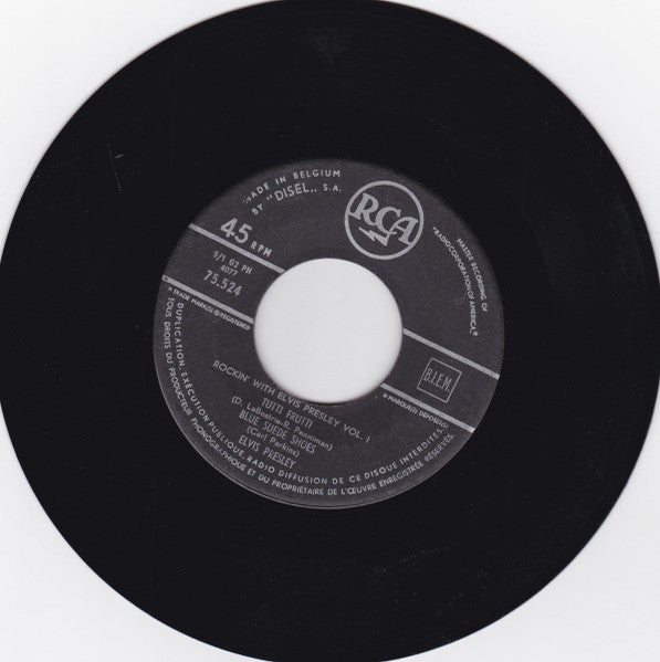 Elvis Presley : Rockin' With Elvis (Volume I) (7", EP)