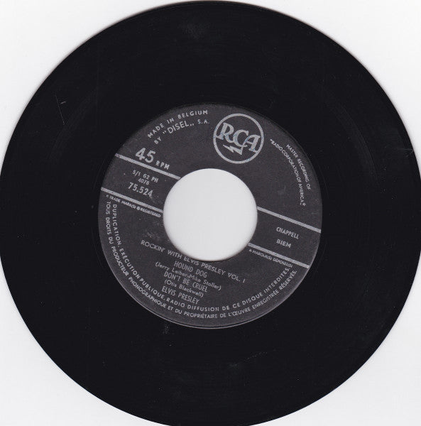 Elvis Presley : Rockin' With Elvis (Volume I) (7", EP)