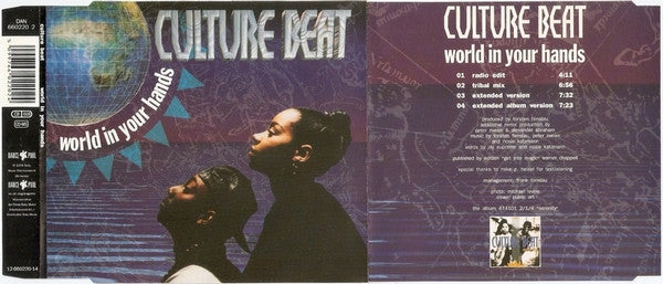 Culture Beat : World In Your Hands (CD, Maxi)