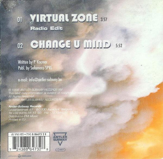 Virtual Zone : Virtual Zone (CD, Single)