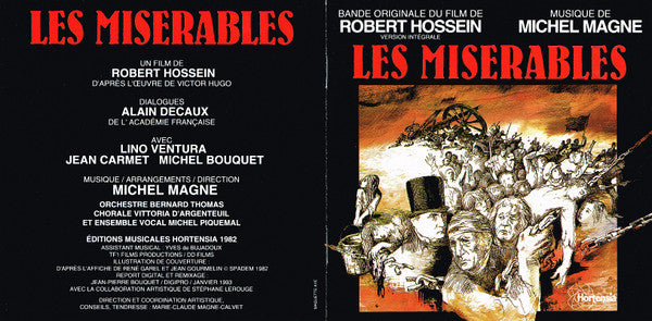 Michel Magne : Les Misérables (Bande Originale Du Film) (CD, Album)