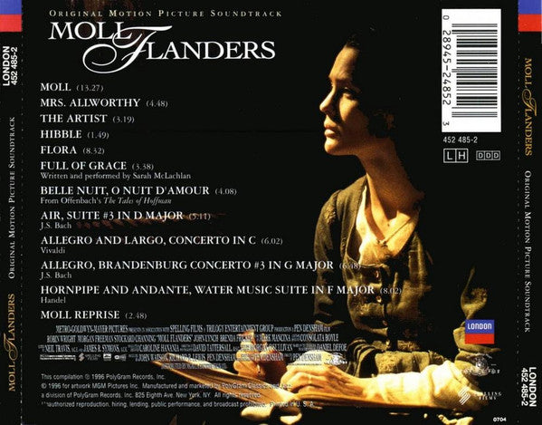 Mark Mancina : Moll Flanders (Original Motion Picture Soundtrack) (CD, Album)