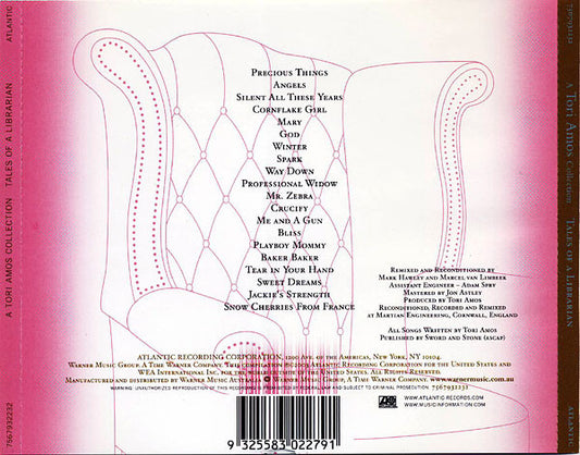 Tori Amos : A Tori Amos Collection - Tales Of A Librarian (CD, Comp)