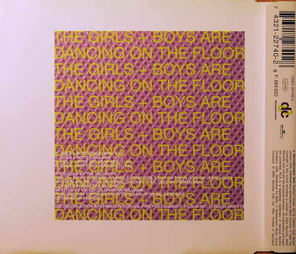 Hed Boys : Girls + Boys (CD, Single)