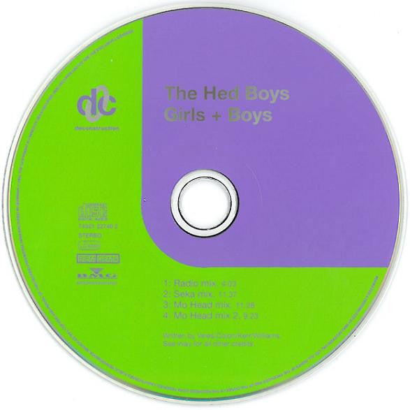 Hed Boys : Girls + Boys (CD, Single)