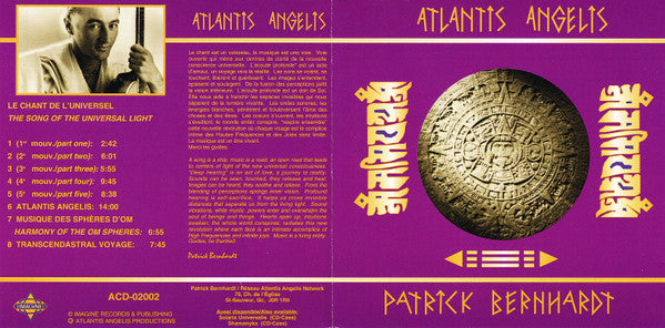 Patrick Bernhardt : Atlantis Angelis (CD)